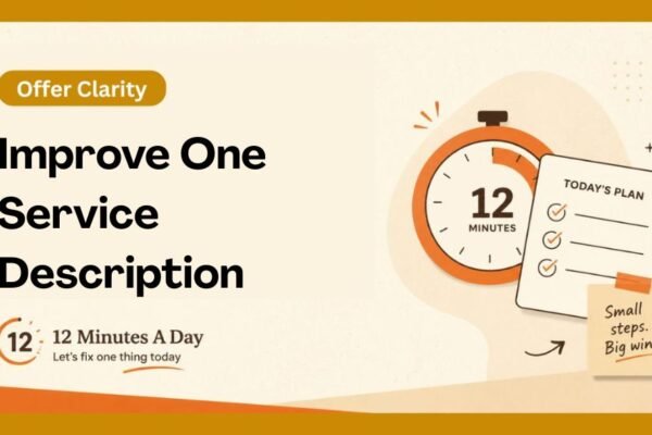 Improve One Service Description