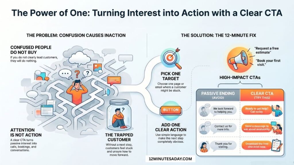 Add One New Call-To-Action To Your Website