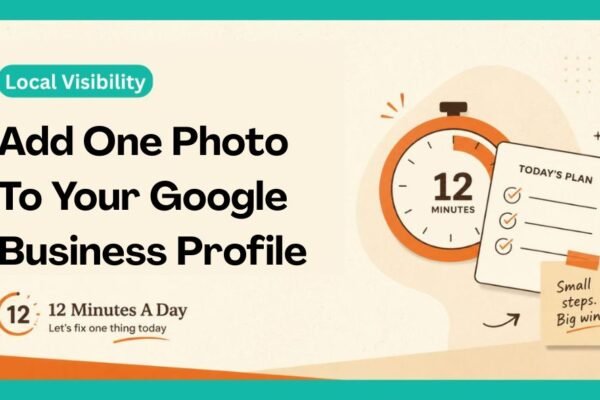 Add One Photo To Your Google Business Profile