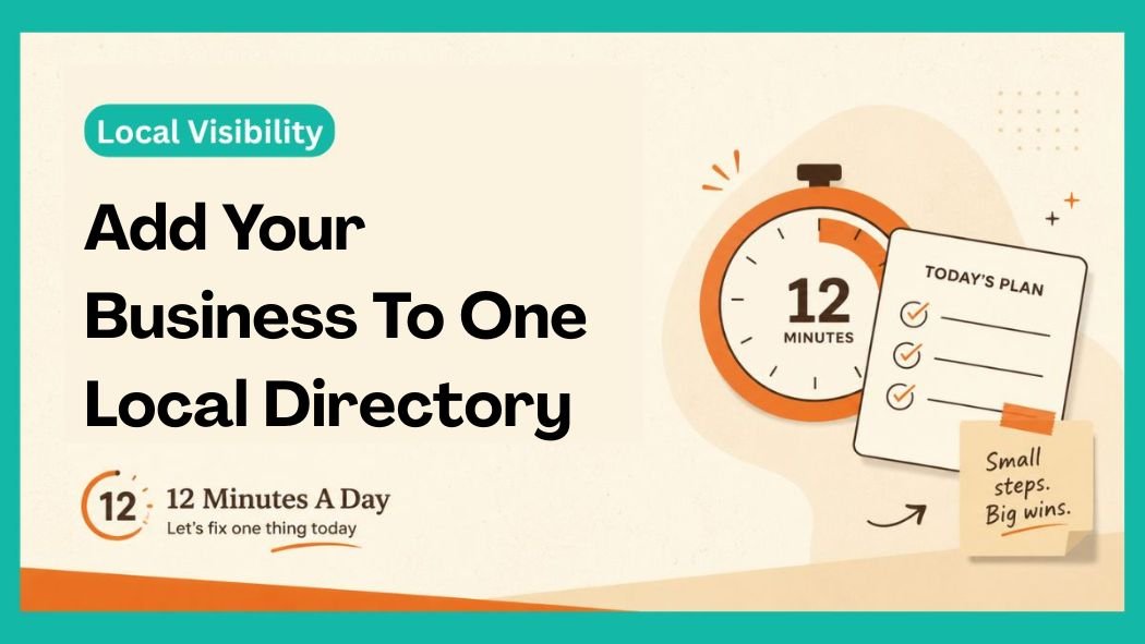 Add Your Business To One New Local Directory