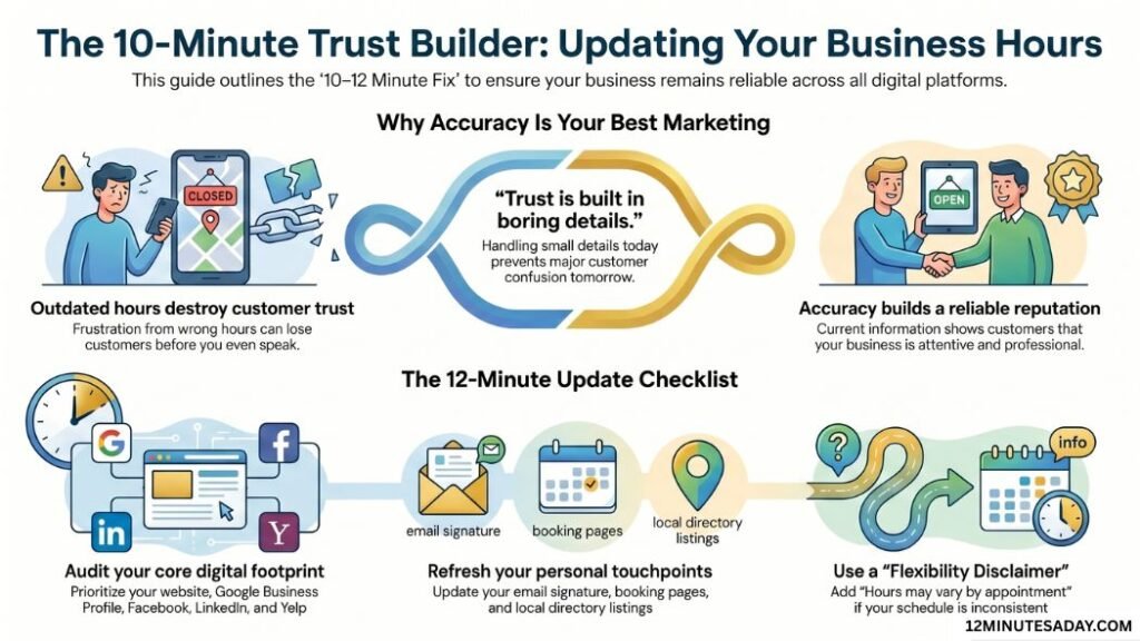 Update Your Business Hours On All Platforms