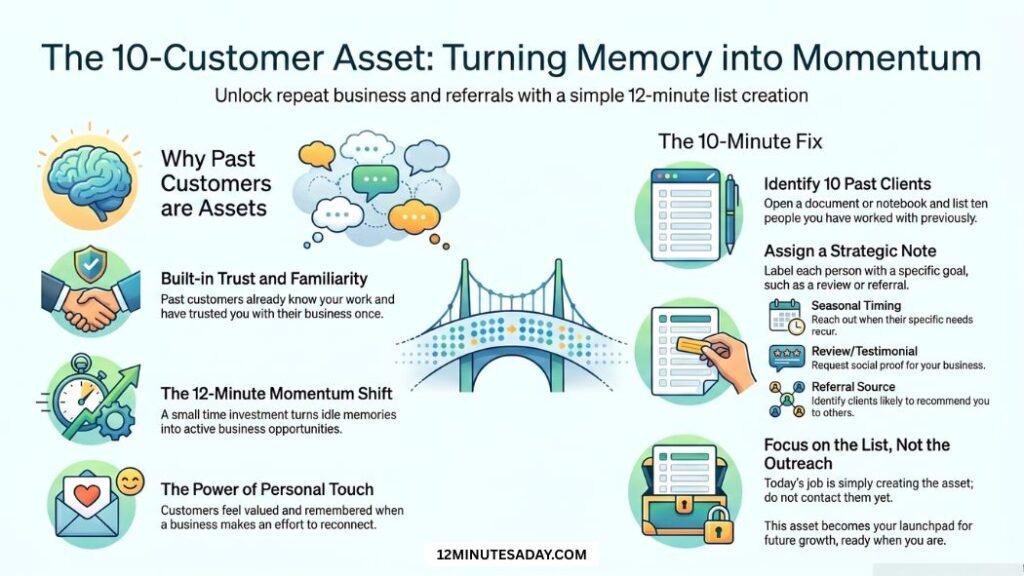 Make A List Of 10 Past Customers