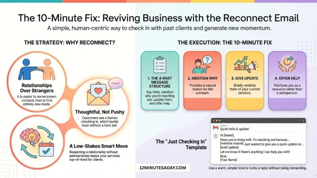 Send One Reconnect Email or Message