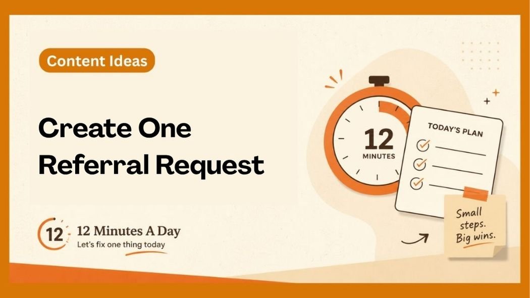 Create One Referral Request