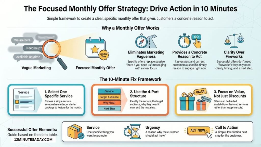 Create One Offer for the Month