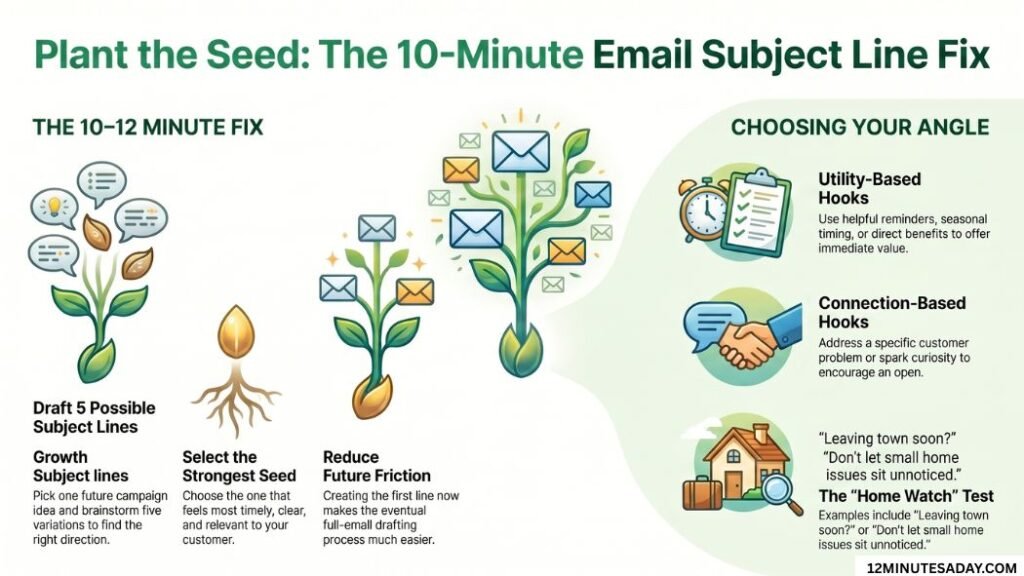 Write One Email Subject Line For A Future Campaign