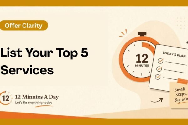 List Your Top 5 Services