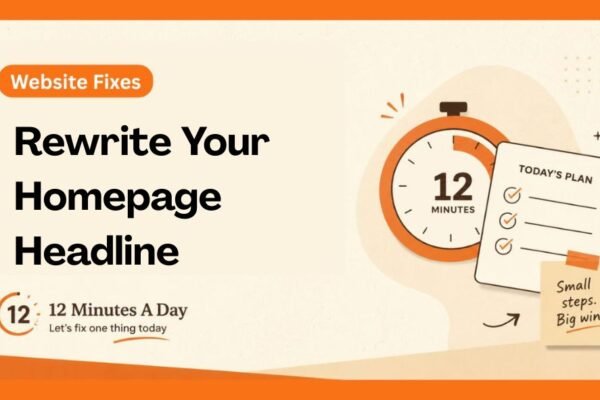 Rewrite Your Homepage Headline