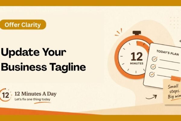Update Your Business Tagline