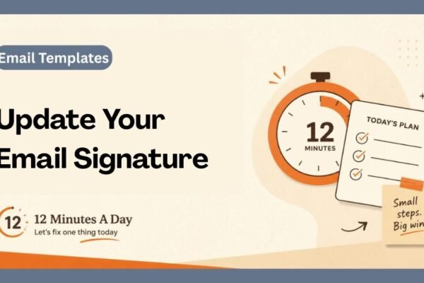 Update Your Email Signature