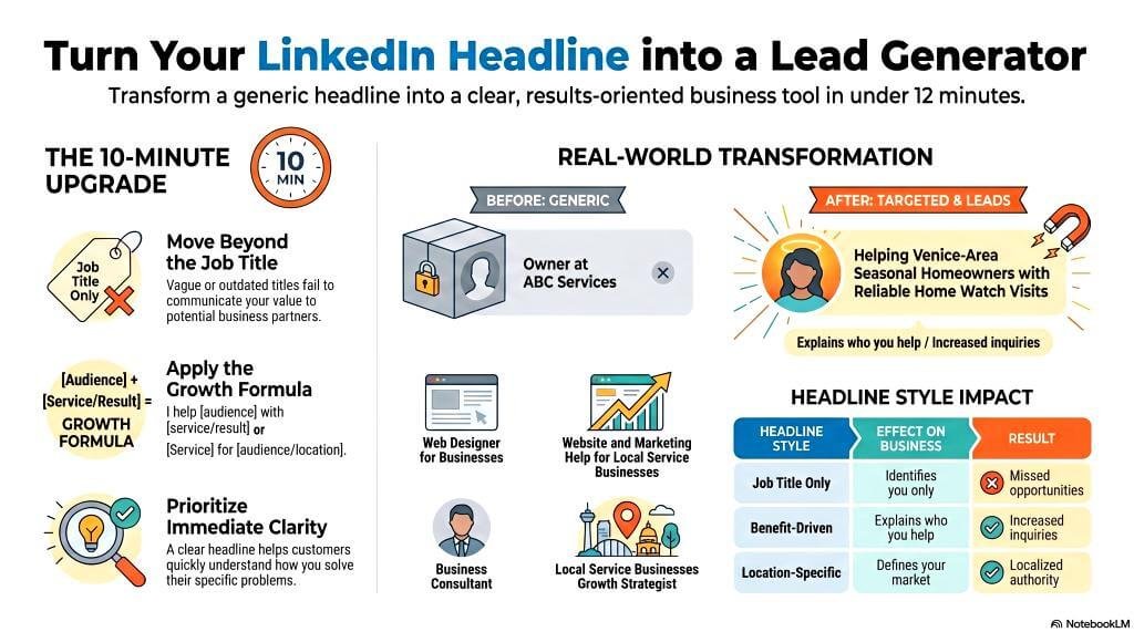 Update Your LinkedIn Profile Headline
