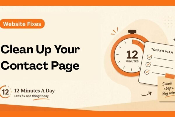 Clean Up Your Contact Page