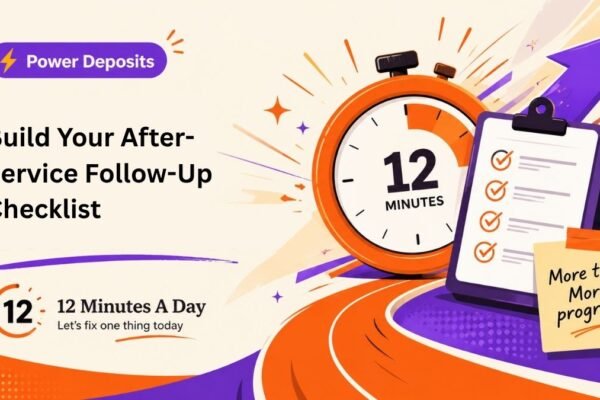 Build Your After-Service Follow-Up Checklist